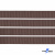 Репсовая лента 005, шир. 6 мм/уп. 50+/-1 м, цвет коричневый - купить в Бийске. Цена: 88.45 руб.
