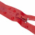 Молния водонепроницаемая PVC Т-7, 60 см, разъемная, цвет (820) красный - купить в Бийске. Цена: 49.39 руб.