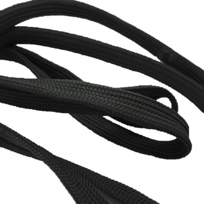 Шнурки т.5 110 см черный - купить в Бийске. Цена: 23.25 руб.