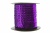 Пайетки "ОмТекс" на нитях, SILVER-BASE, 6 мм С / упак.73+/-1м, цв. 12 - фиолет - купить в Бийске. Цена: 300.55 руб.