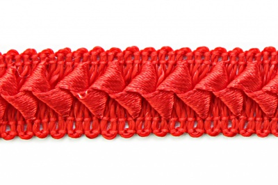 Тесьма декоративная "Самоса" 091, шир. 20 мм/уп. 33+/-1 м, цвет красный - купить в Бийске. Цена: 304.43 руб.