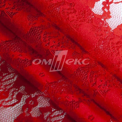 Кружевное полотно стрейч 15A61/RED, 100 гр/м2, шир.150см - купить в Бийске. Цена 1 597.08 руб.