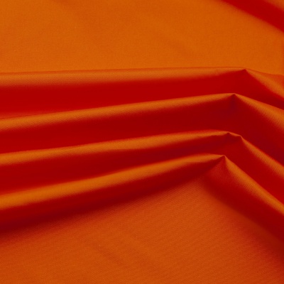 Курточная ткань Дюэл (дюспо) 16-1359, PU/WR/Milky, 80 гр/м2, шир.150см, цвет оранжевый - купить в Бийске. Цена 141.80 руб.