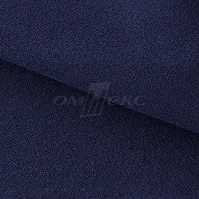 Креп стрейч Манго 19-3921, 200 гр/м2, шир.150см, цвет т.синий - купить в Бийске. Цена 261.53 руб.