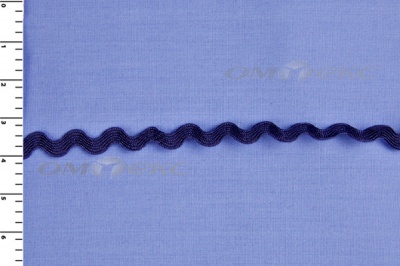Тесьма плетеная "Вьюнчик"/т.синий - купить в Бийске. Цена: 48.03 руб.