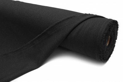 Ткань костюмная 21699 1144/1178, 236 гр/м2, шир.150см, цвет чёрный - купить в Бийске. Цена 455.40 руб.