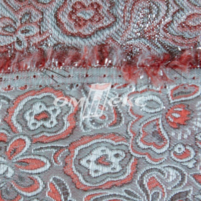 Ткань костюмная жаккард, 135 гр/м2, шир.150см, цвет красный№12 - купить в Бийске. Цена 446.43 руб.