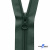 Спиральная молния Т5 890, 80 см, автомат, цвет т.зелёный - купить в Бийске. Цена: 16.61 руб.