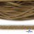 Шнур плетеный d-6 мм круглый, 70% хлопок 30% полиэстер, уп.90+/-1 м, цв.1074-бежевый - купить в Бийске. Цена: 588 руб.