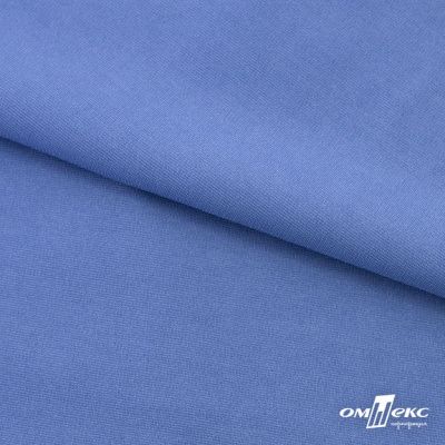 Трикотажное полотно Джерси Понте-де-Рома, 95% / 5%, 150 см, 290гм2, цв. серо-голубой, м - купить в Бийске. Цена 297 руб.