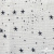 Ткань Муслин принт, 100% хлопок, 125 гр/м2, шир. 140 см, #2308 цв. 9 белый морская звезда - купить в Бийске. Цена 413.11 руб.