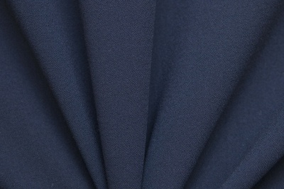 Костюмная ткань с вискозой "Бриджит", 210 гр/м2, шир.150см, цвет т.синий - купить в Бийске. Цена 564.96 руб.