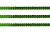 Пайетки "ОмТекс" на нитях, SILVER-BASE, 6 мм С / упак.73+/-1м, цв. 4 - зеленый - купить в Бийске. Цена: 484.77 руб.