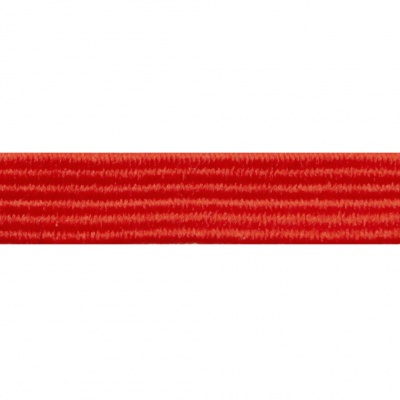 Резиновые нити с текстильным покрытием, шир. 6 мм ( упак.30 м/уп), цв.- 86-красный - купить в Бийске. Цена: 155.22 руб.