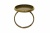 Заготовка для рукоделия металлическая фигурная для кольца 15мм - купить в Бийске. Цена: 7.44 руб.