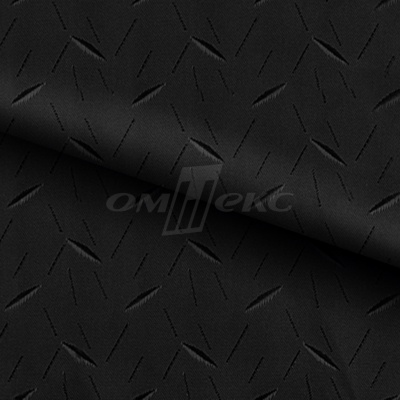 Ткань подкладочная жаккард Р14076-1, чёрный, 85 г/м2, шир. 150 см, 230T - купить в Бийске. Цена 166.45 руб.