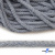 Шнур плетеный d-6 мм круглый, 70% хлопок 30% полиэстер, уп.90+/-1 м, цв.1086-голубой - купить в Бийске. Цена: 588 руб.