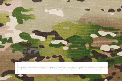 Ткань смесовая рип-стоп камуфляж C#201313, 210 гр/м2, шир.150см - купить в Бийске. Цена 244.99 руб.