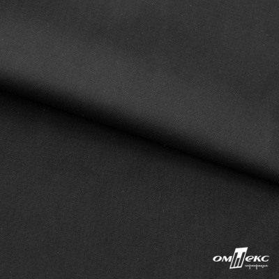 Ткань сорочечная Темза, 80%полиэстр 20%вискоза, 120 г/м2 ш.150 см, цв.черный - купить в Бийске. Цена 269.93 руб.