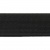Резинка 25 мм Тканая, 13,75 гр/п.м, (бобина 25 +/-0,5 м) - черная  - купить в Бийске. Цена: 11.67 руб.