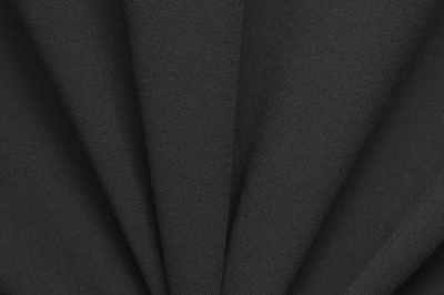 Костюмная ткань с вискозой "Бриджит", 210 гр/м2, шир.150см, цвет чёрный - купить в Бийске. Цена 570.73 руб.