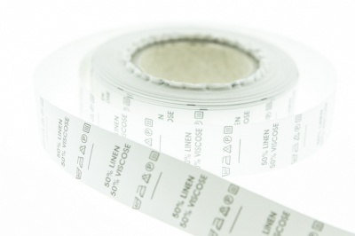 Состав и уход за тк. Linen 50%  Viscose 50%  1000шт - купить в Бийске. Цена: 476.84 руб.
