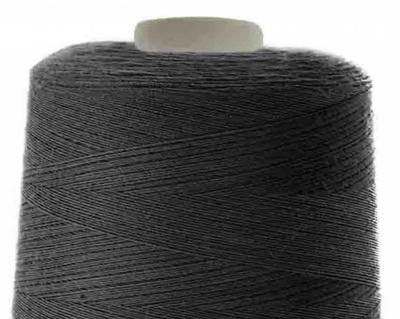 Швейные нитки (армированные) 28S/2, нам. 2 500 м, цвет чёрный - купить в Бийске. Цена: 139.91 руб.