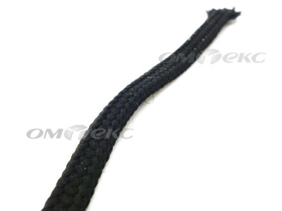 Шнурки т.3 200 см черн - купить в Бийске. Цена: 21.69 руб.