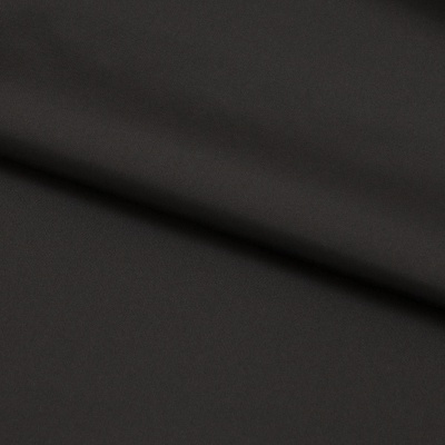 Курточная ткань Дюэл (дюспо), PU/WR/Milky, 80 гр/м2, шир.150см, цвет чёрный - купить в Бийске. Цена 141.80 руб.