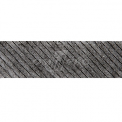 KQ217N -прок.лента нитепрошивная по косой 15мм графит 100м - купить в Бийске. Цена: 2.27 руб.