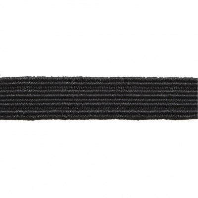 Резинка продежка С-52, шир. 7 мм (20 шт/10 м), цвет чёрный - купить в Бийске. Цена: 1 338.93 руб.