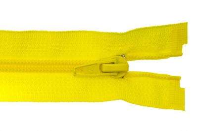 Спиральная молния Т5 131, 70 см, автомат, цвет жёлтый - купить в Бийске. Цена: 16.21 руб.