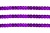 Пайетки "ОмТекс" на нитях, SILVER-BASE, 6 мм С / упак.73+/-1м, цв. 12 - фиолет - купить в Бийске. Цена: 300.55 руб.